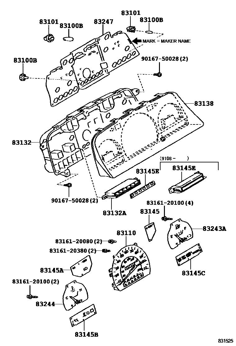 Parts diagram