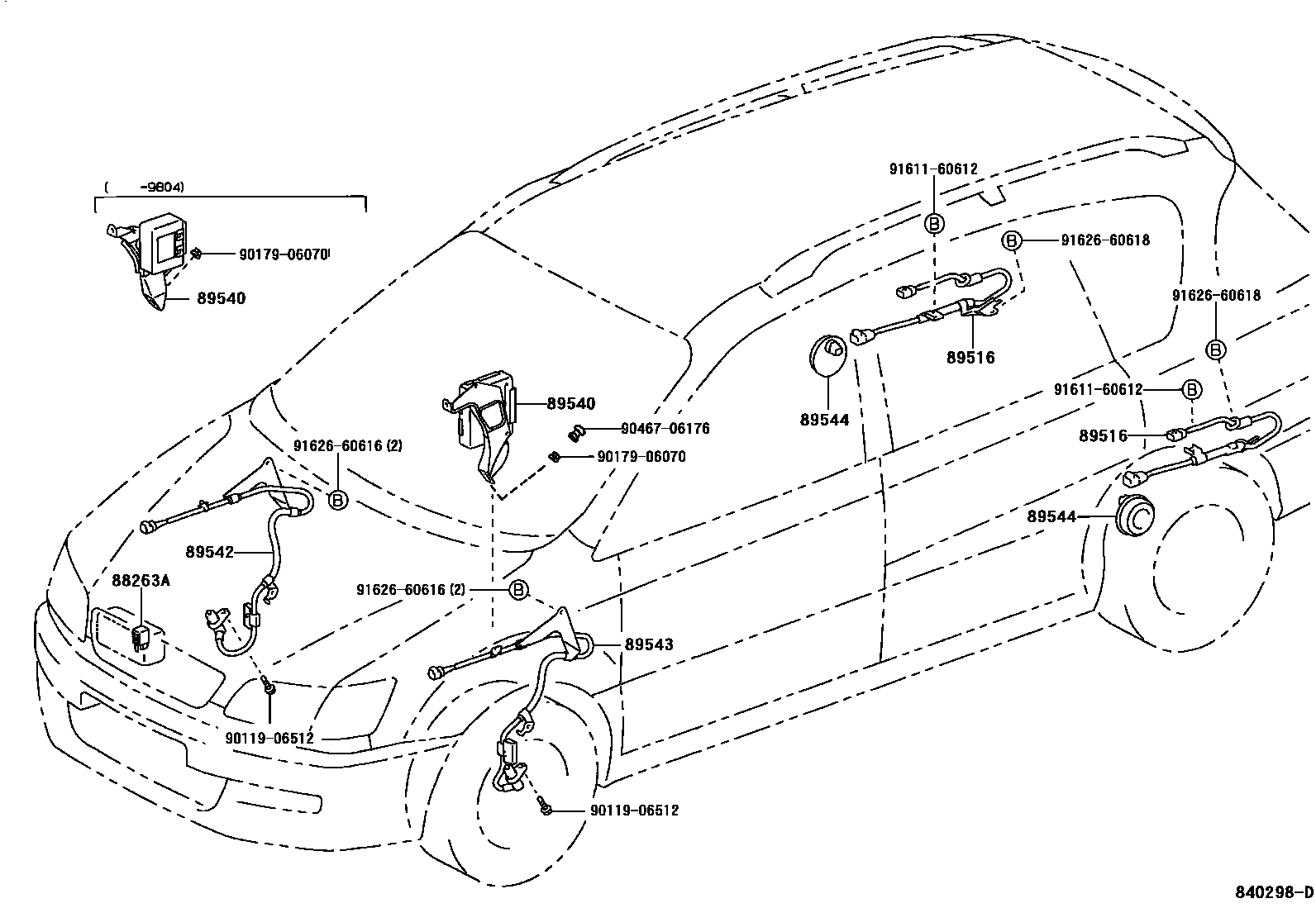 Parts diagram