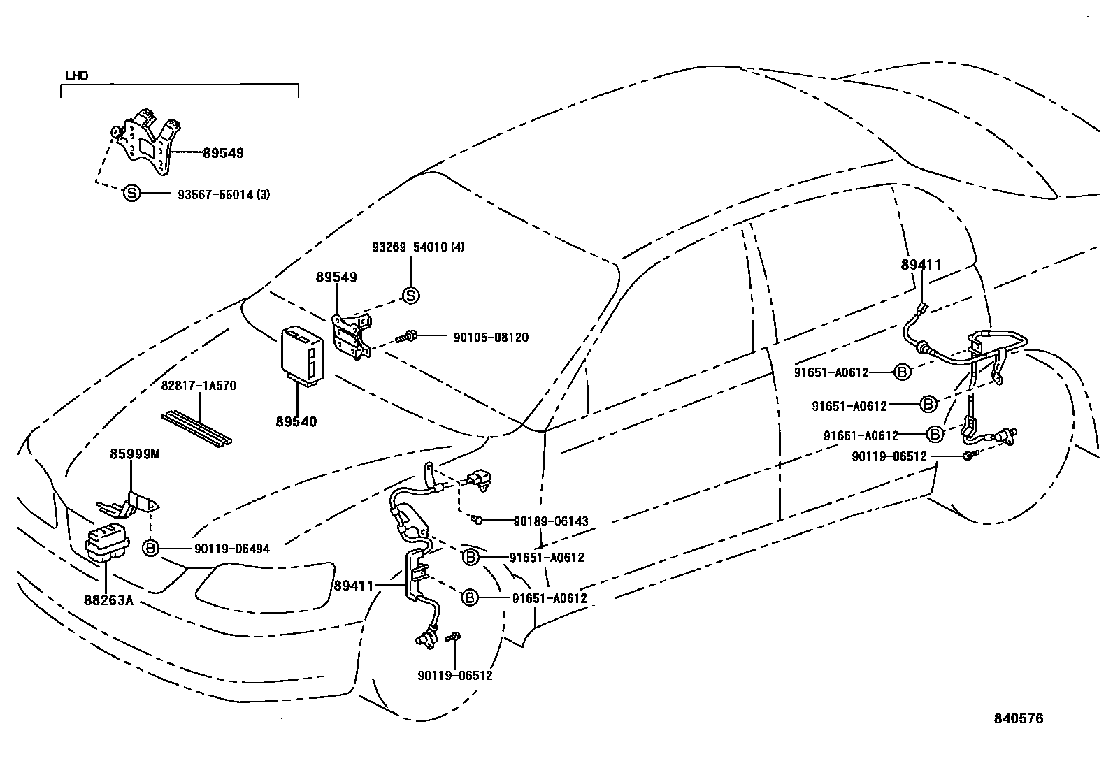 Parts diagram