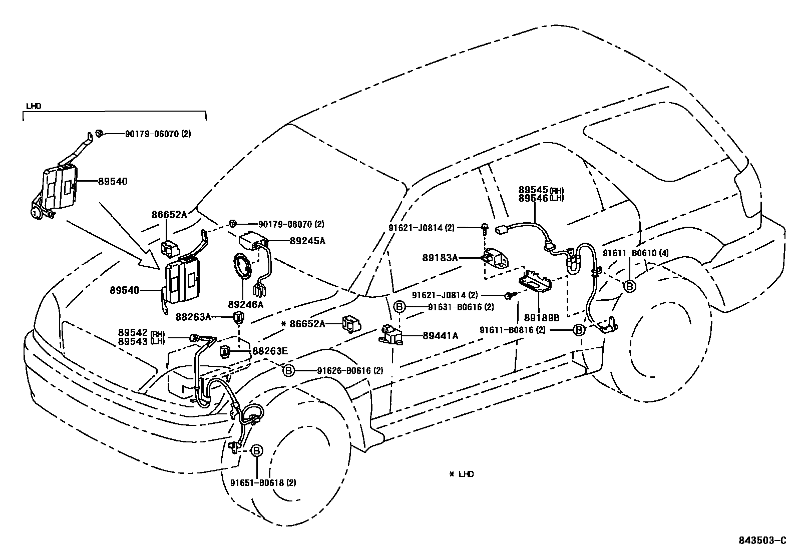 Parts diagram