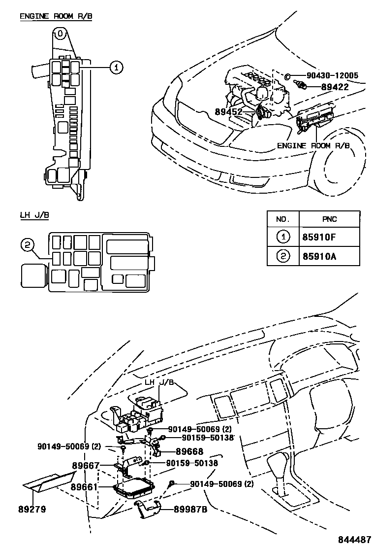 Parts diagram