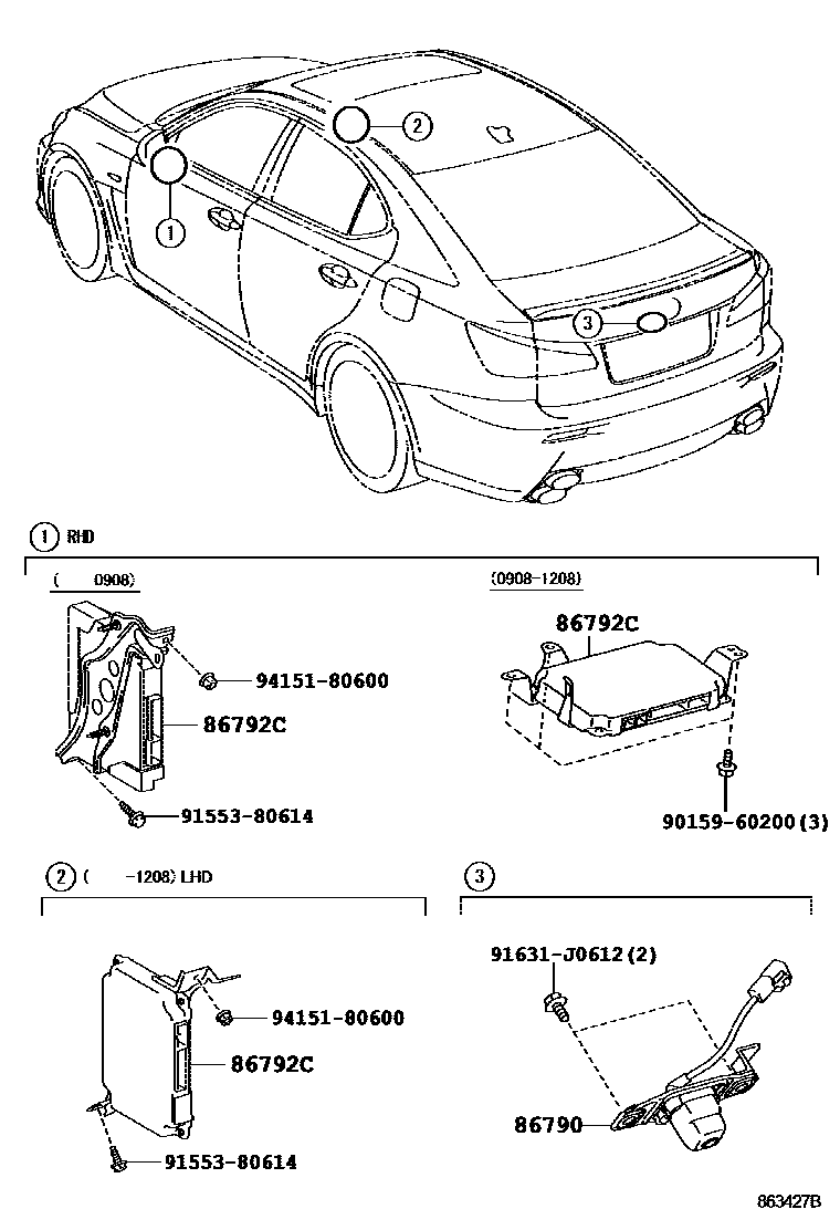Parts diagram