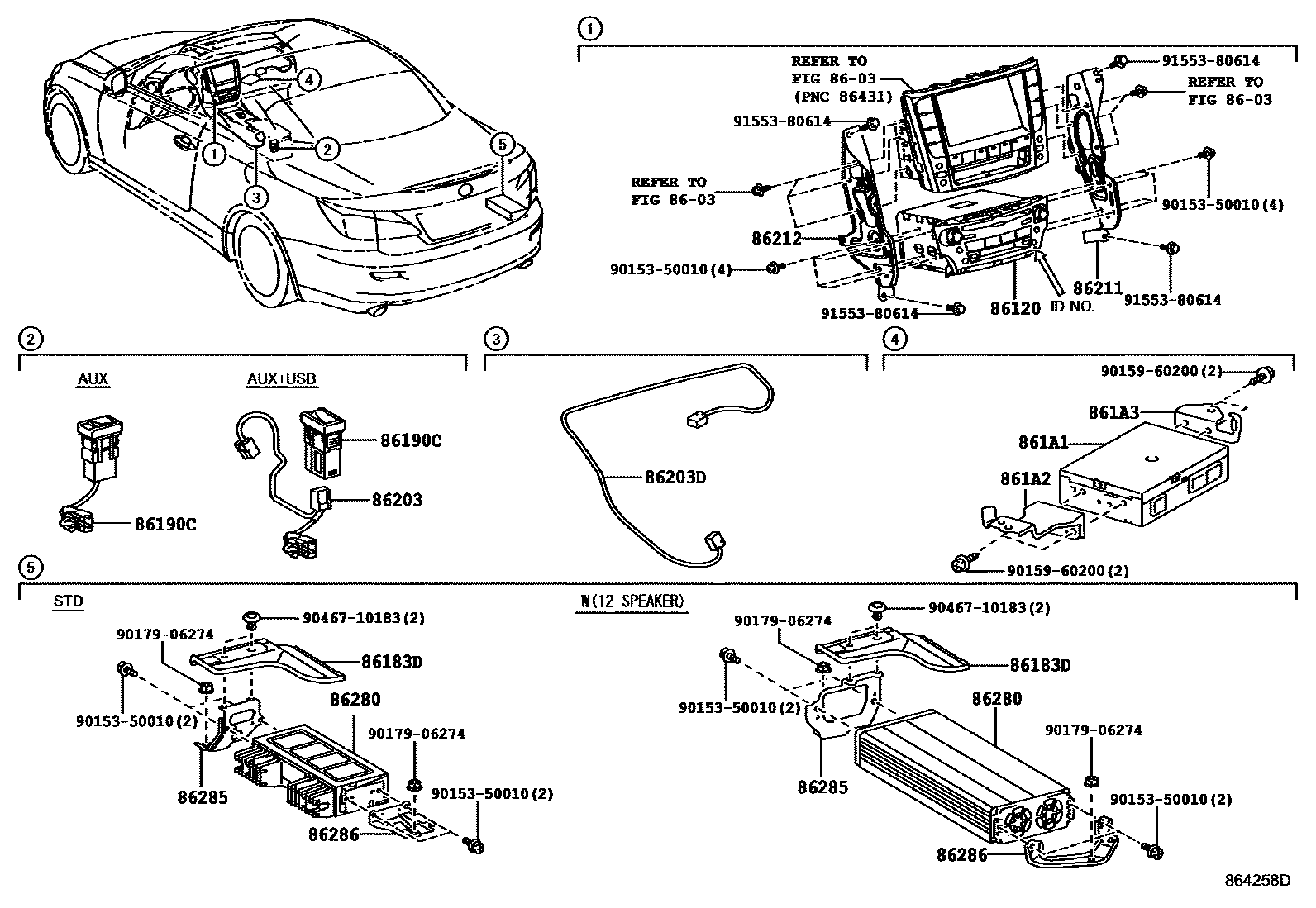 Parts diagram
