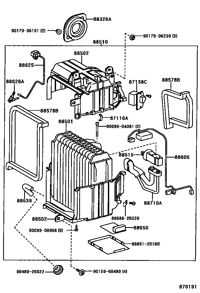 Parts diagram