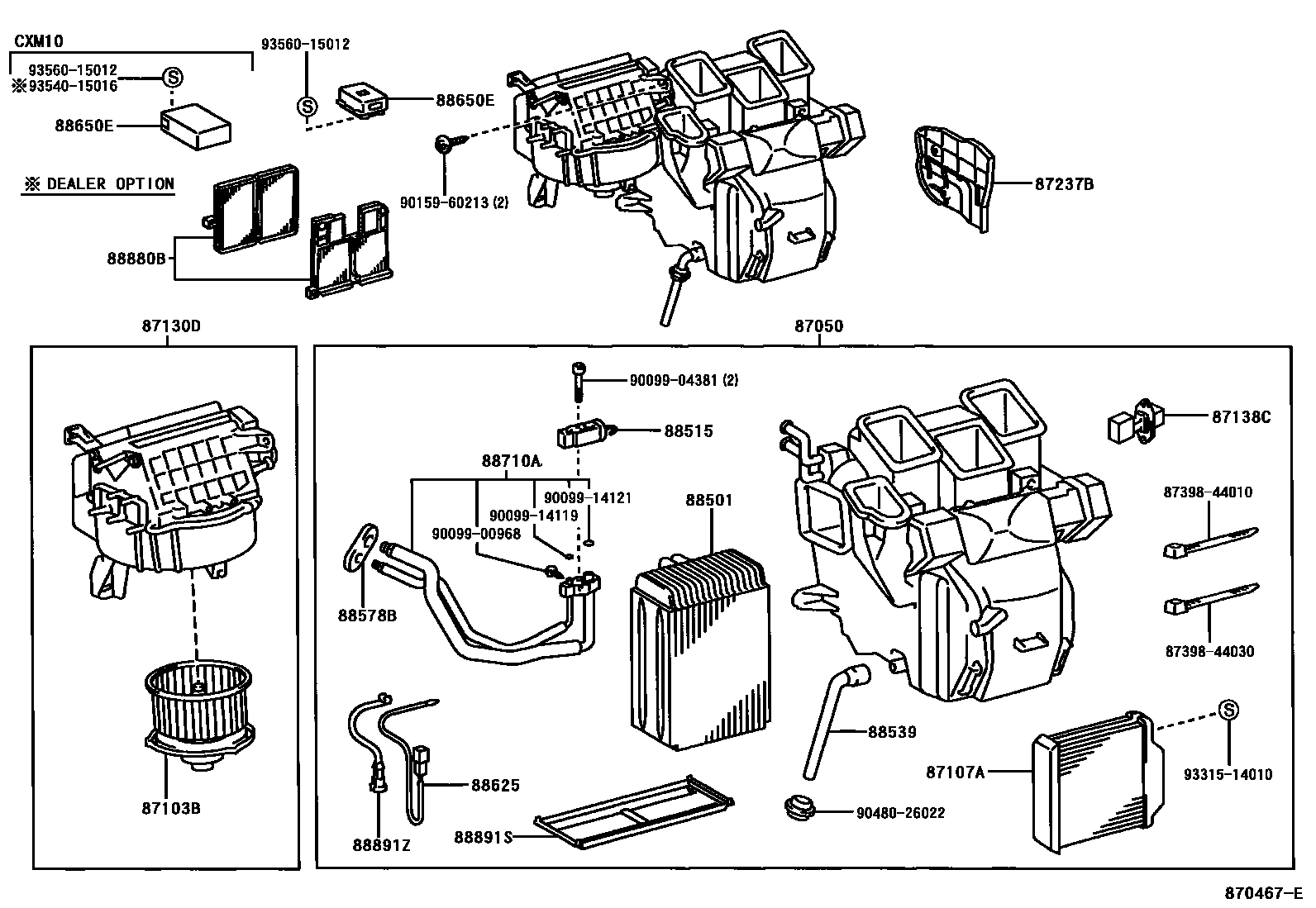 Parts diagram