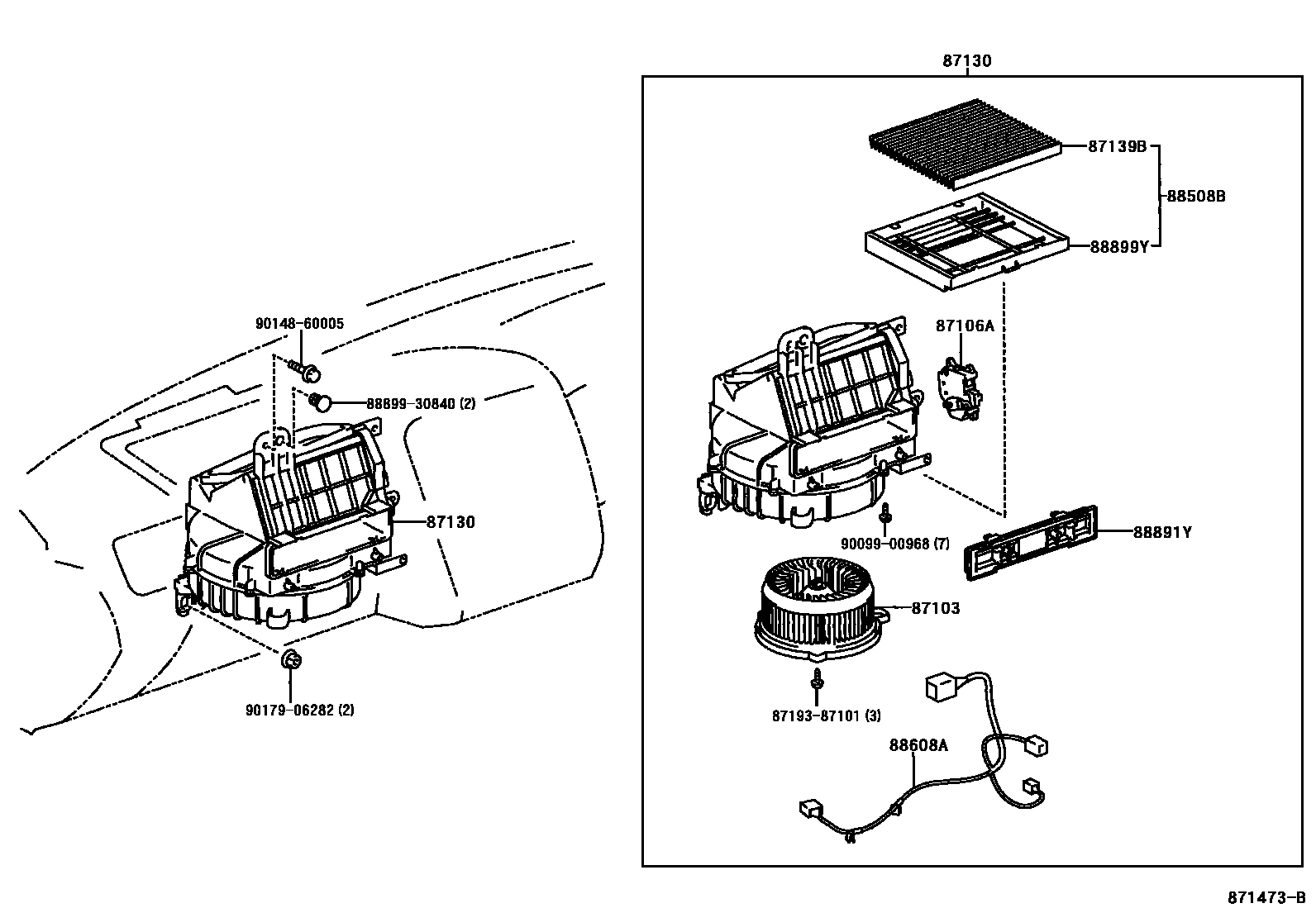 Parts diagram