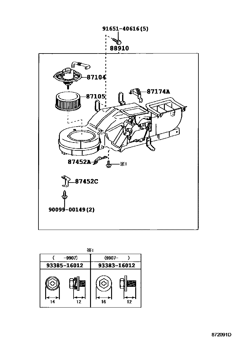 Parts diagram