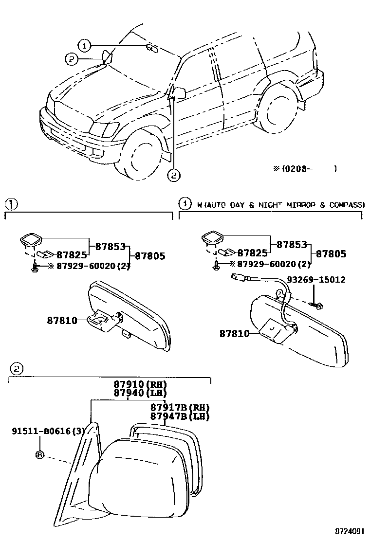 Parts diagram
