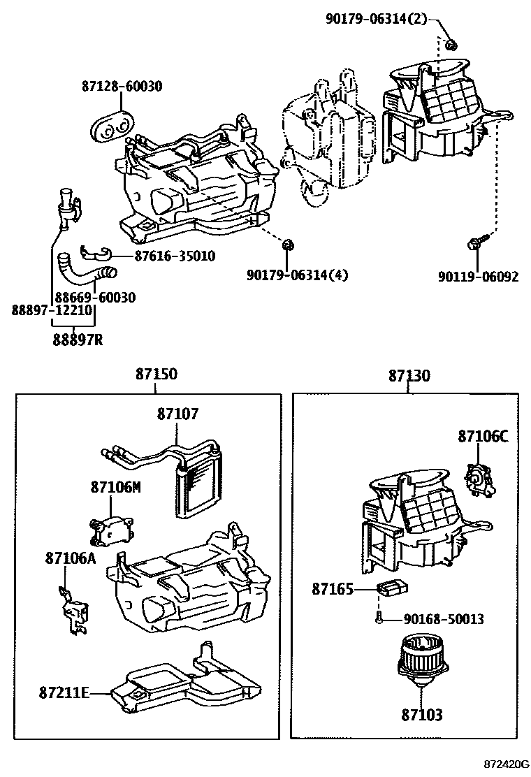 Parts diagram