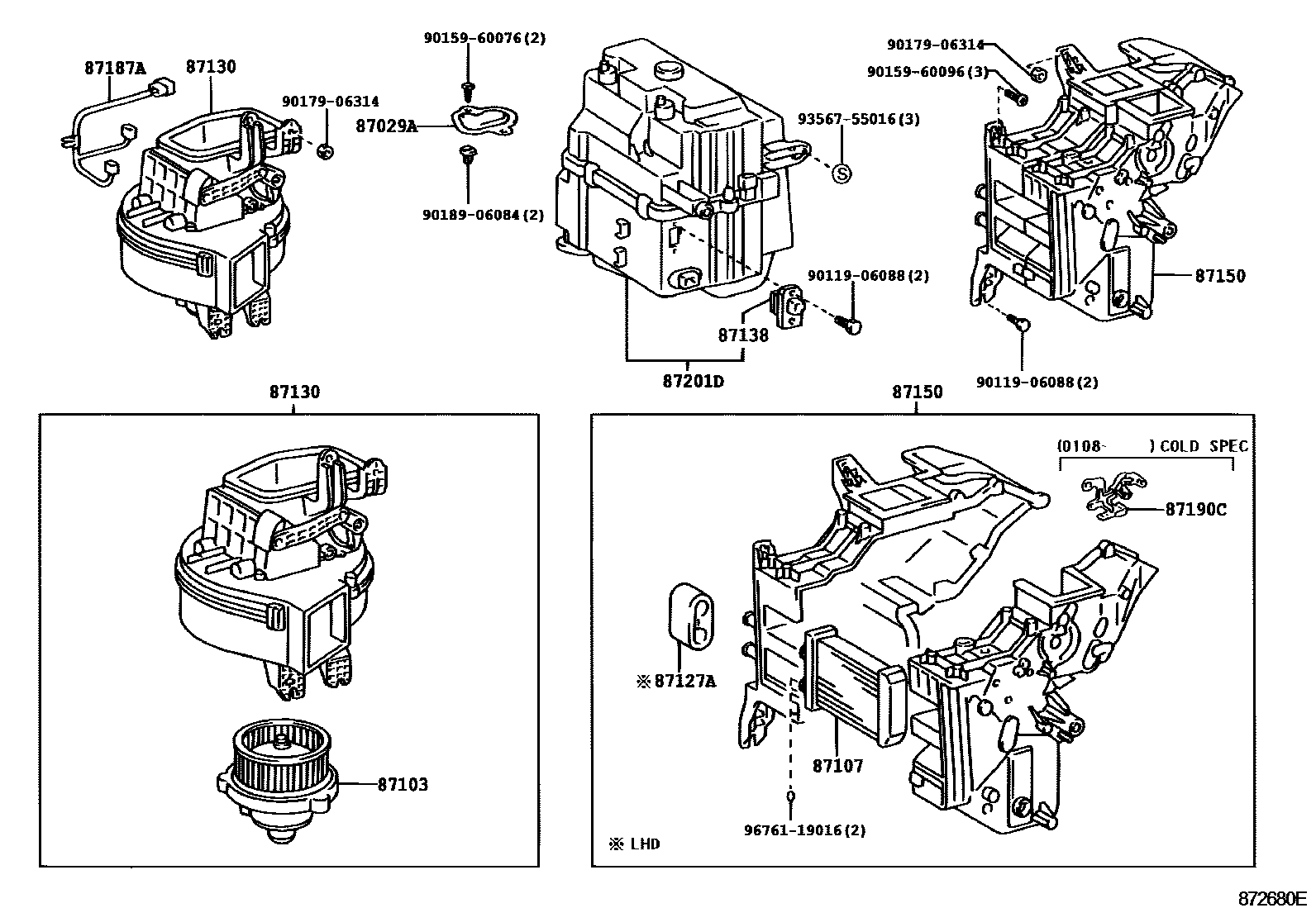 Parts diagram