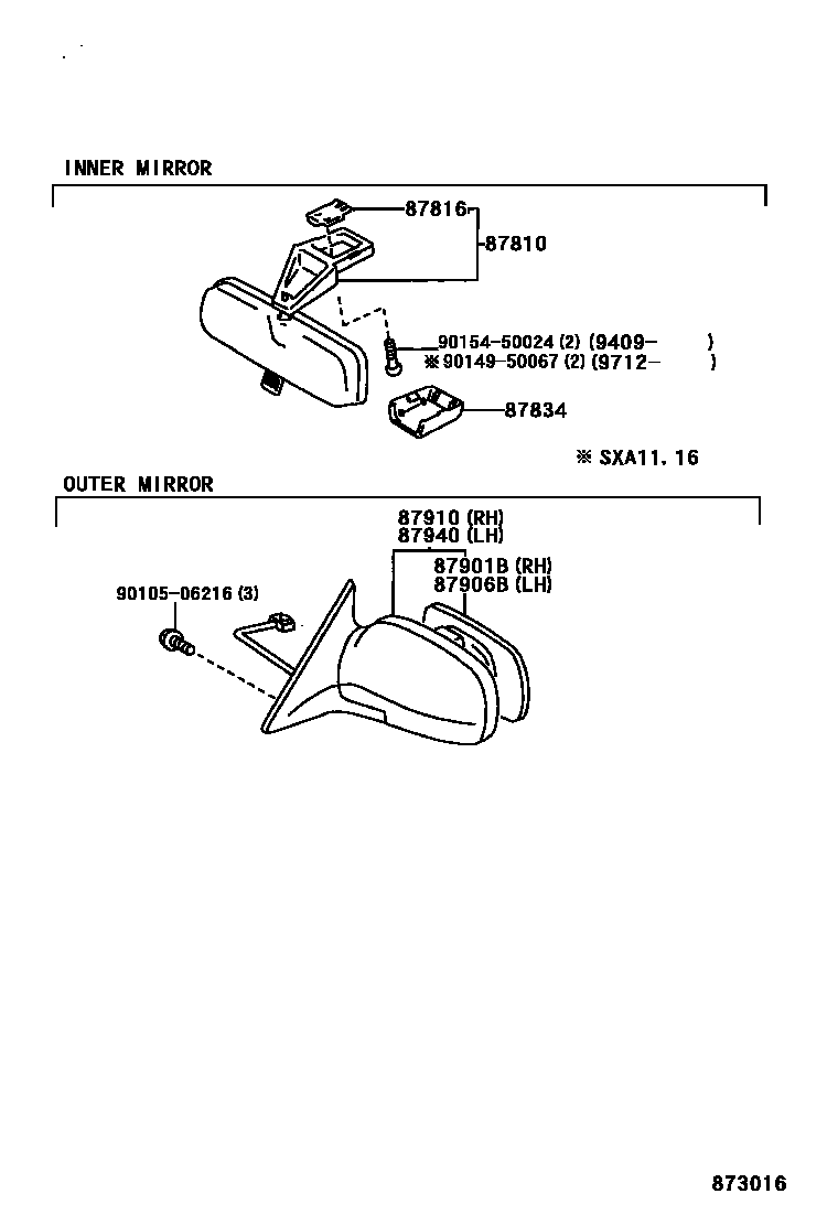 Parts diagram