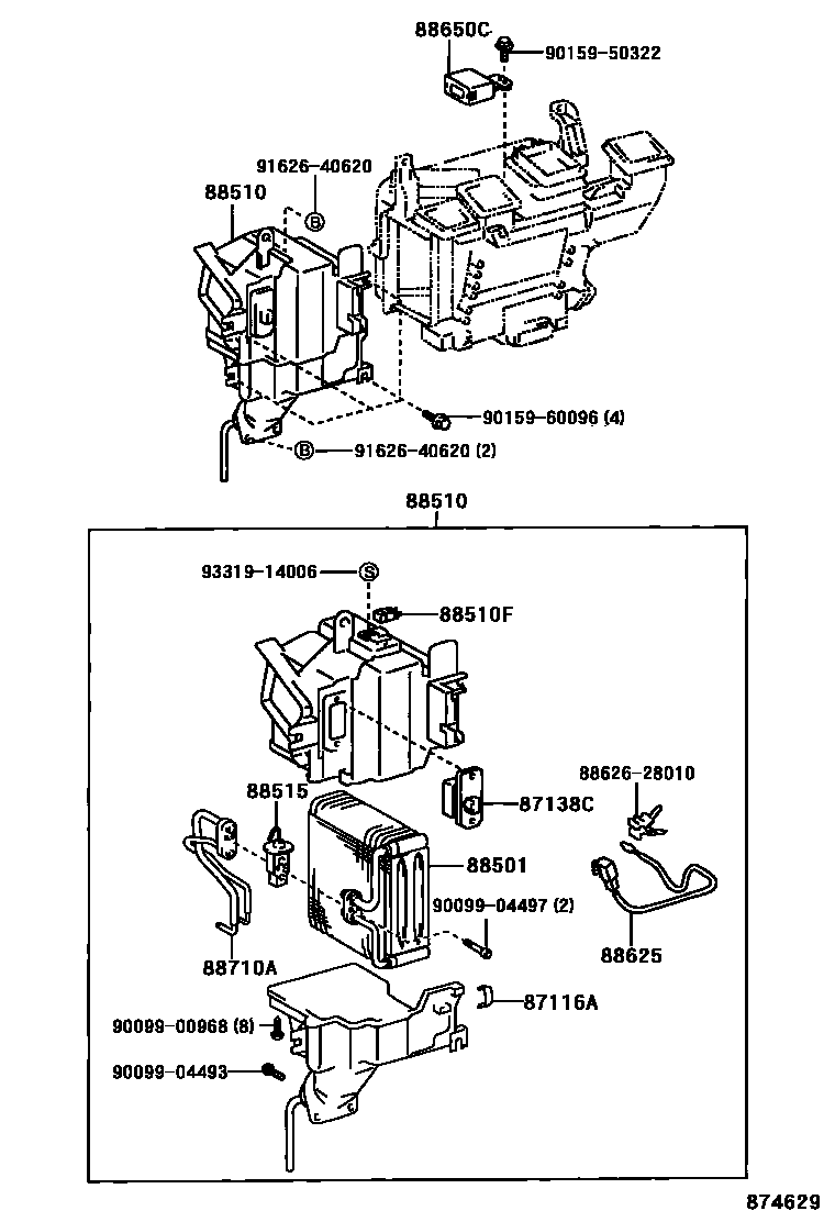 Parts diagram