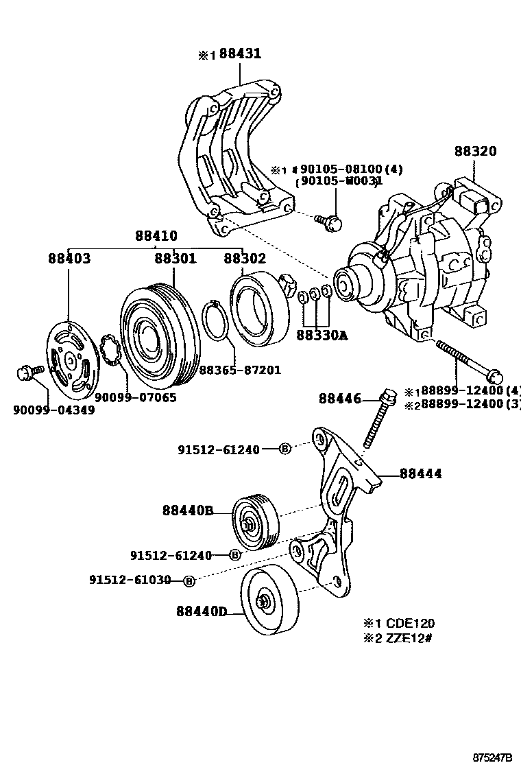 Parts diagram
