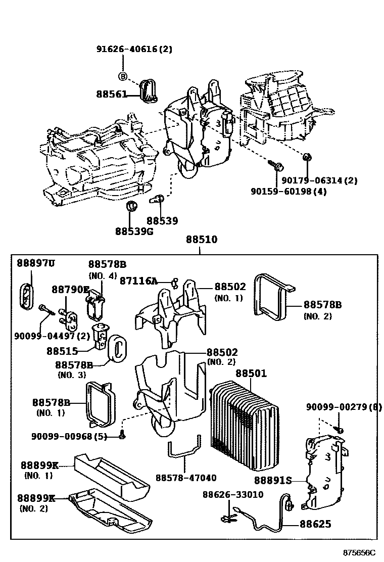 Parts diagram