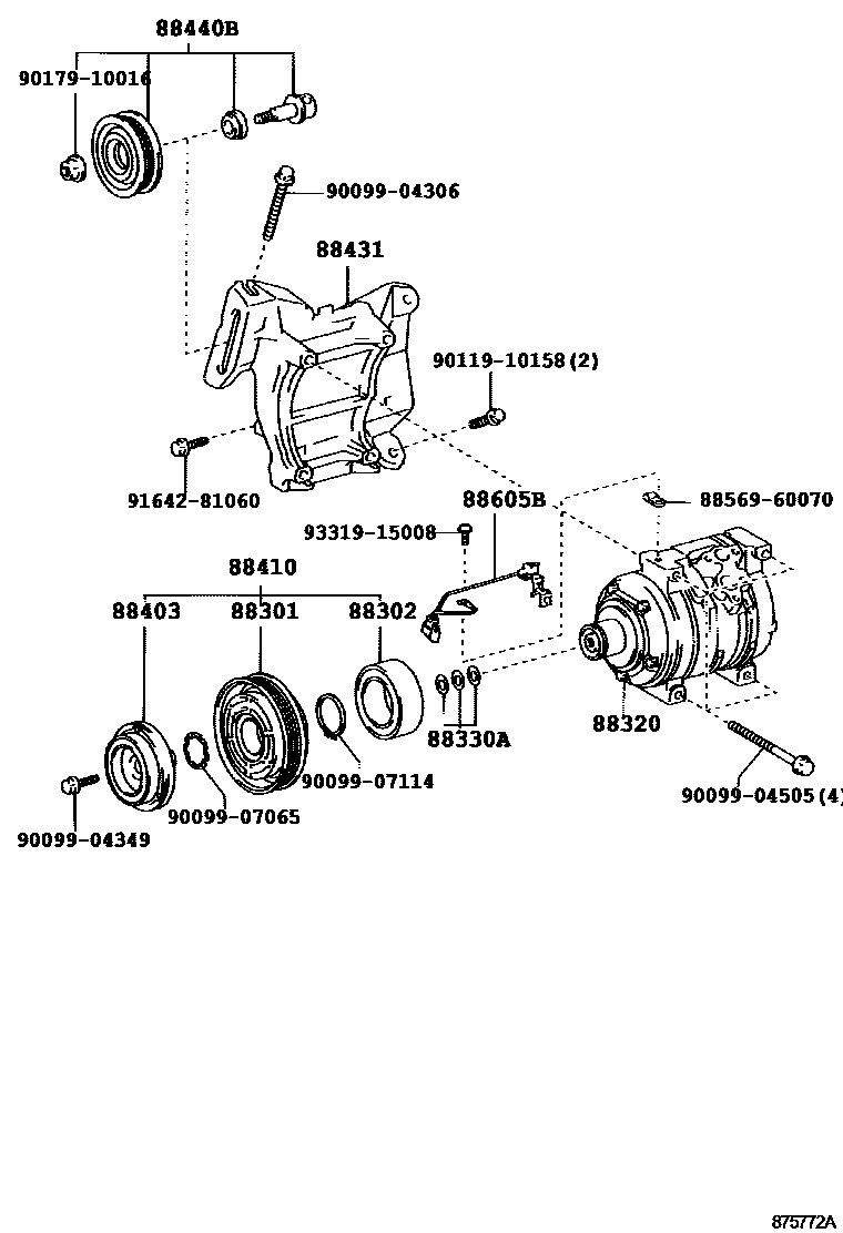 Parts diagram