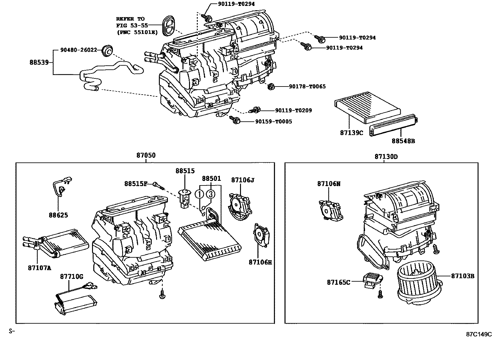 Parts diagram