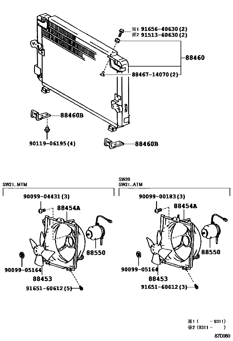 Parts diagram