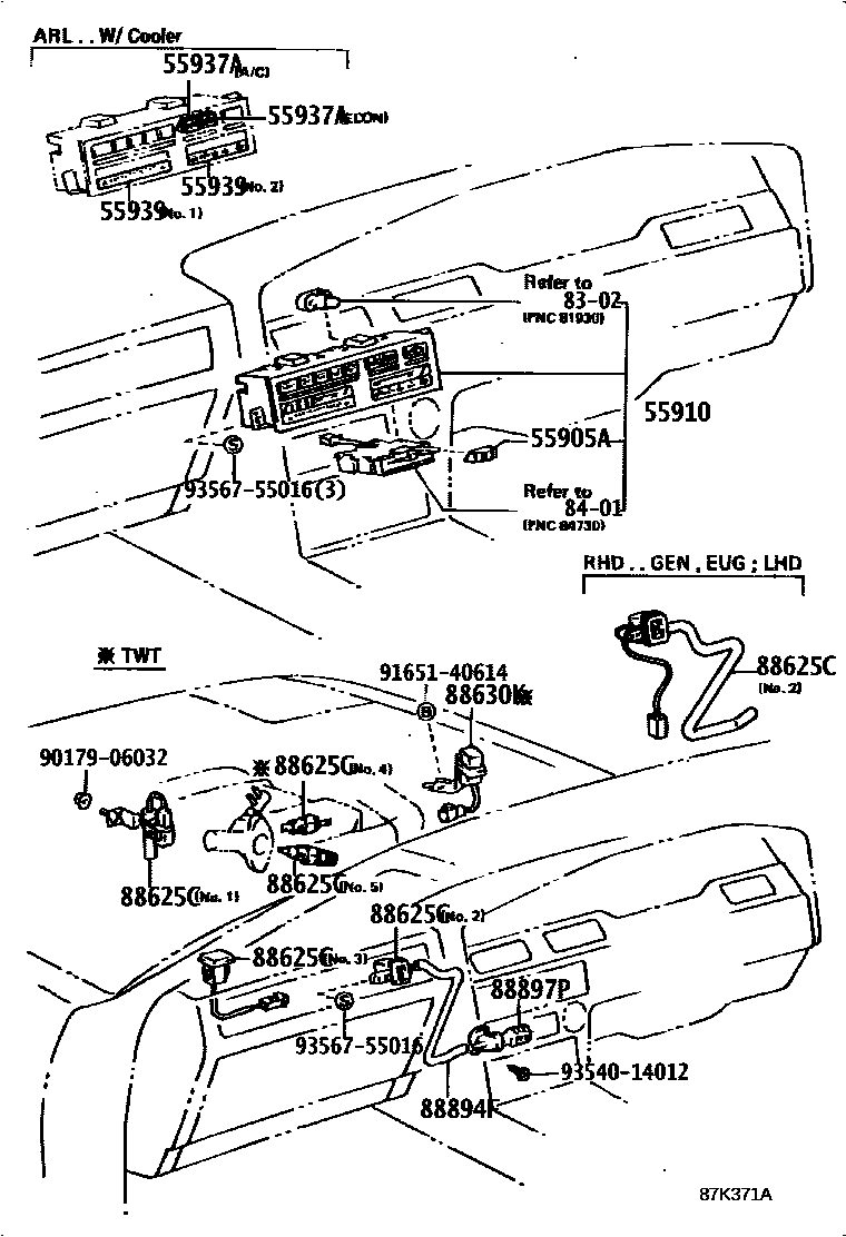 Parts diagram