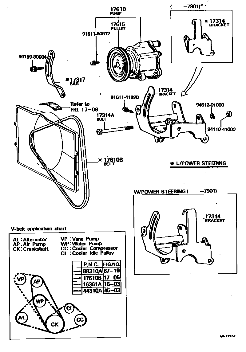 Parts diagram