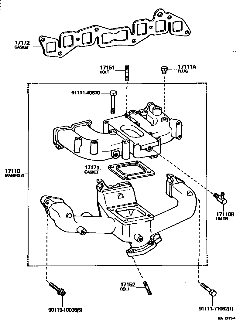 Parts diagram