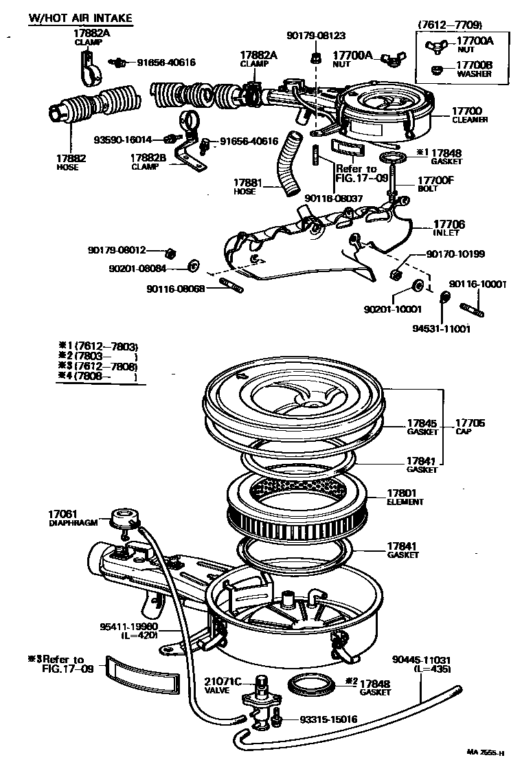 Parts diagram