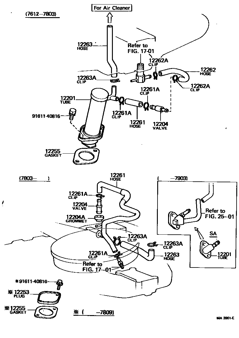 Parts diagram