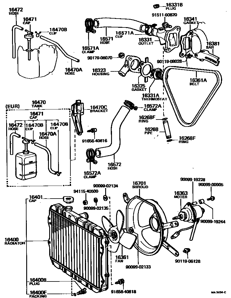 Parts diagram
