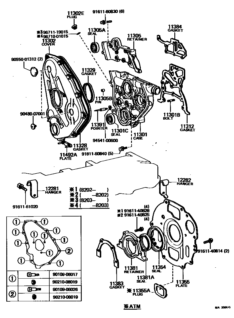 Parts diagram