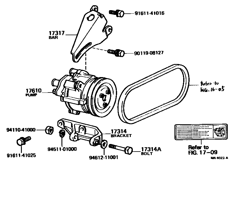 Parts diagram