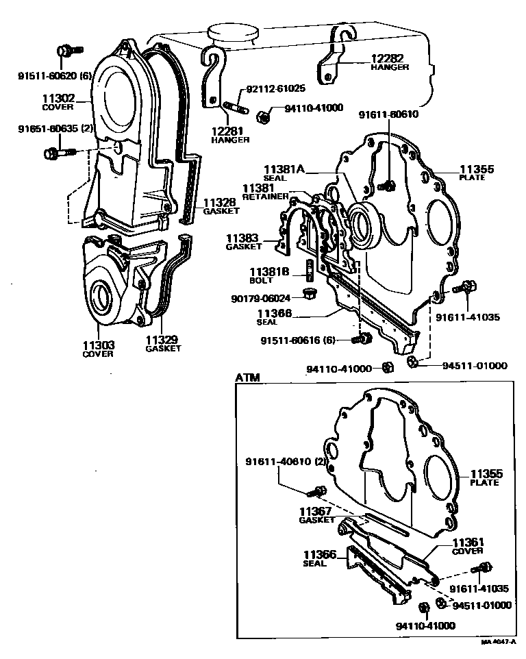 Parts diagram
