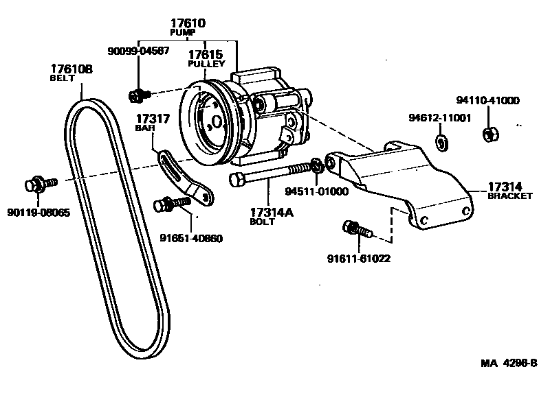 Parts diagram