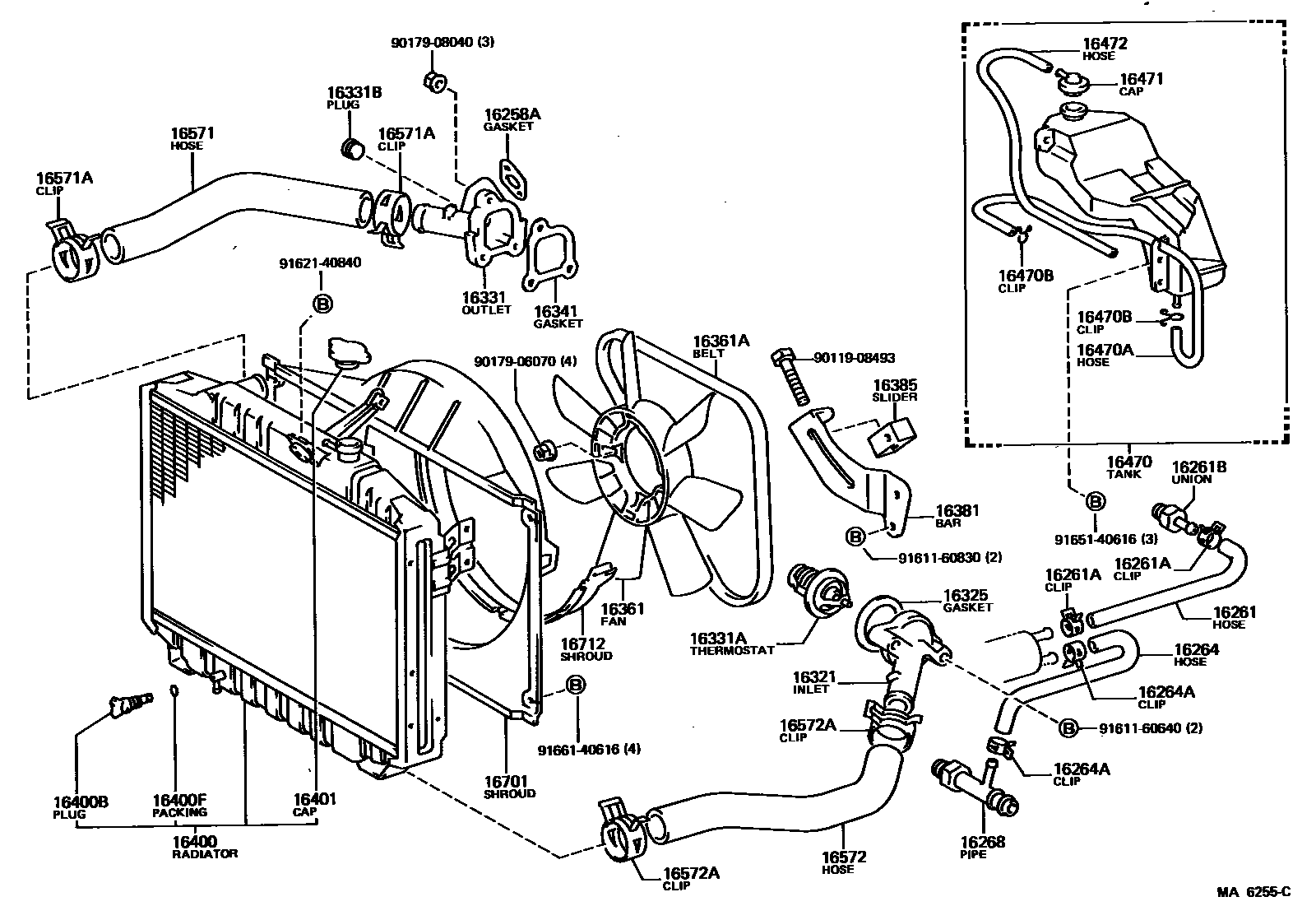 Parts diagram