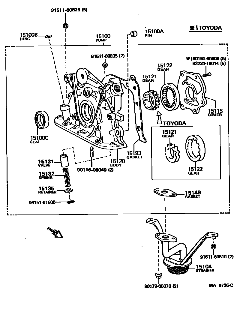 Parts diagram