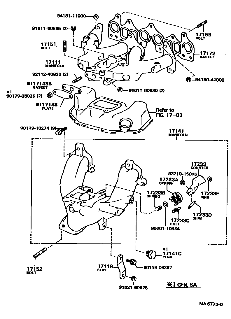 Parts diagram