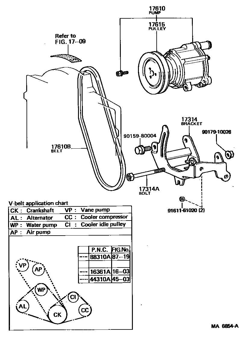 Parts diagram