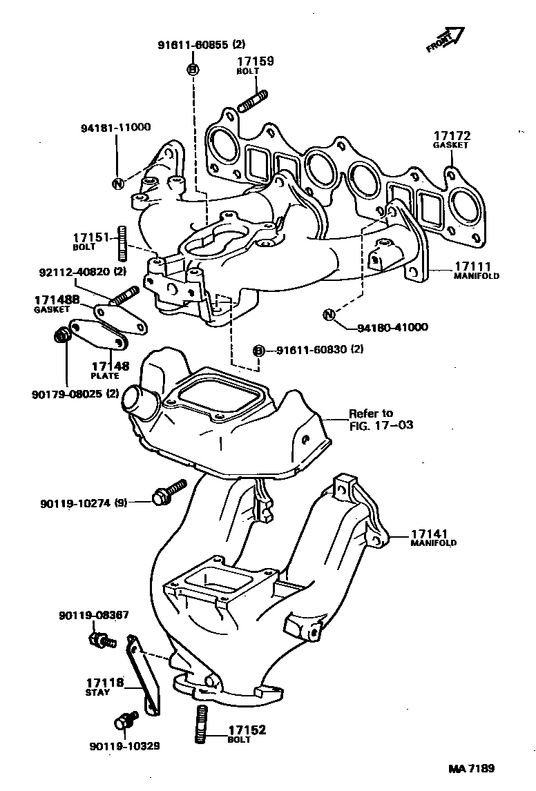 Parts diagram