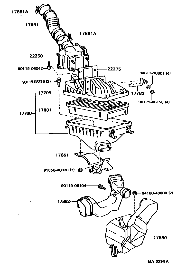 Parts diagram