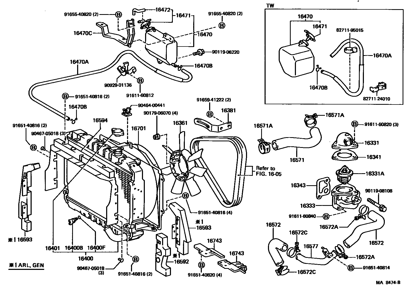 Parts diagram