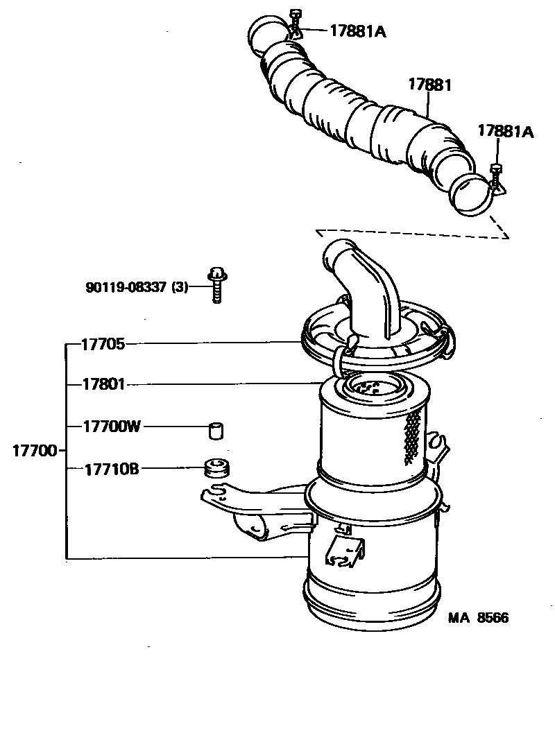 Parts diagram