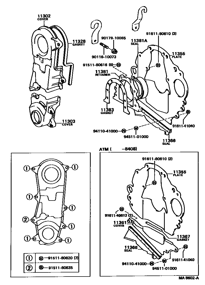 Parts diagram