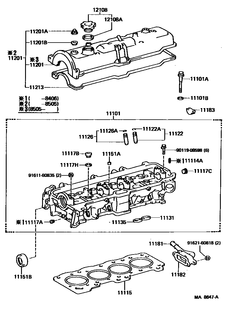 Parts diagram