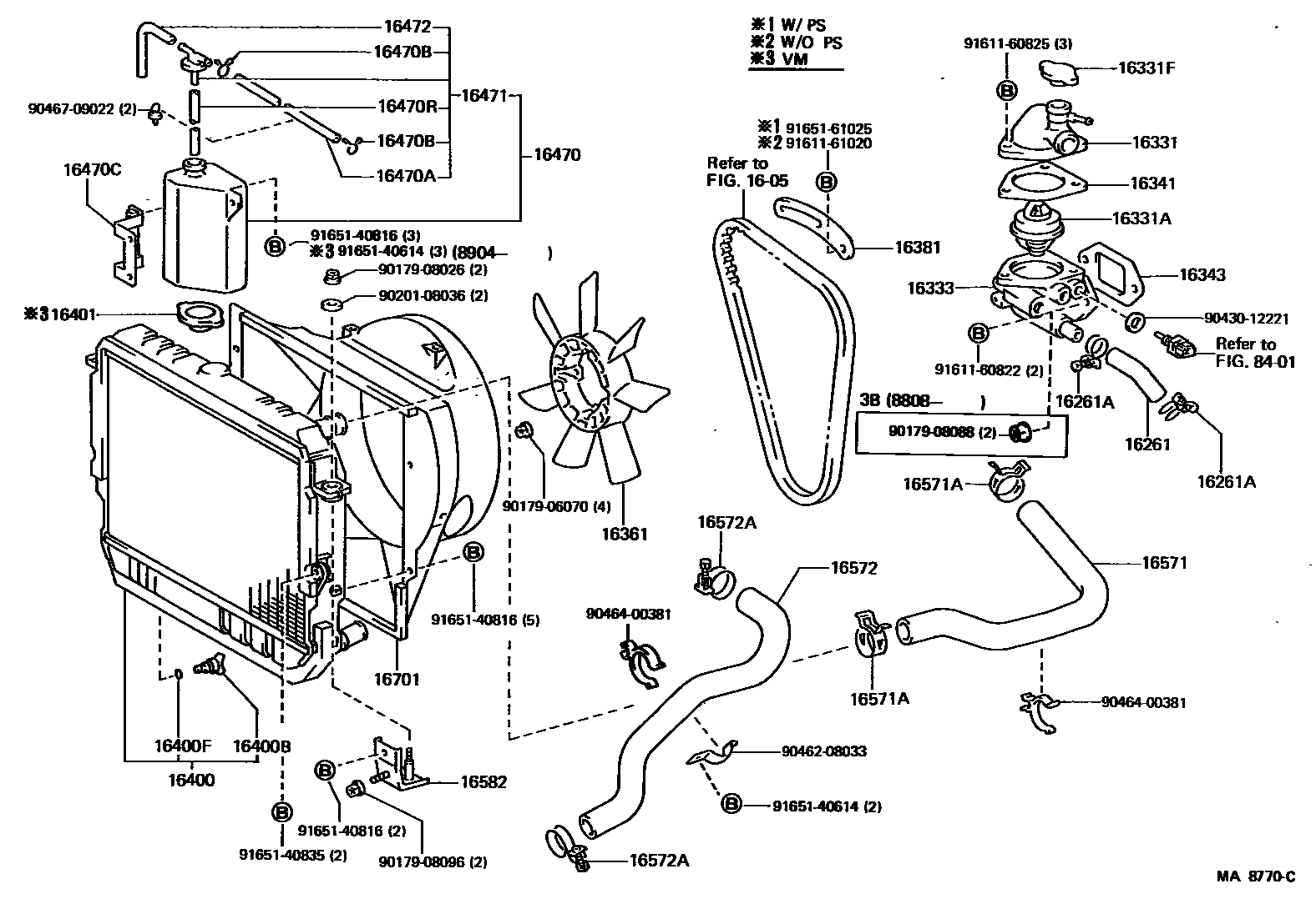 Parts diagram