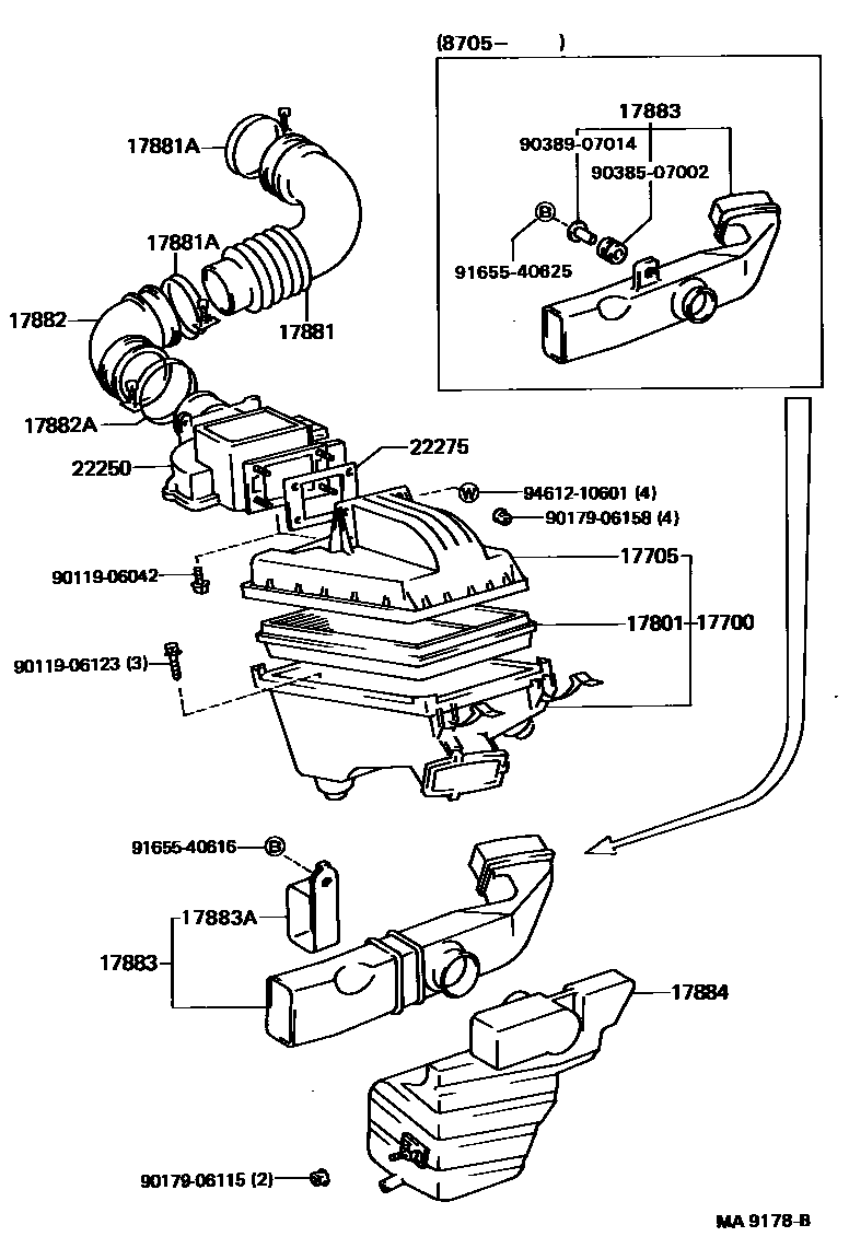 Parts diagram