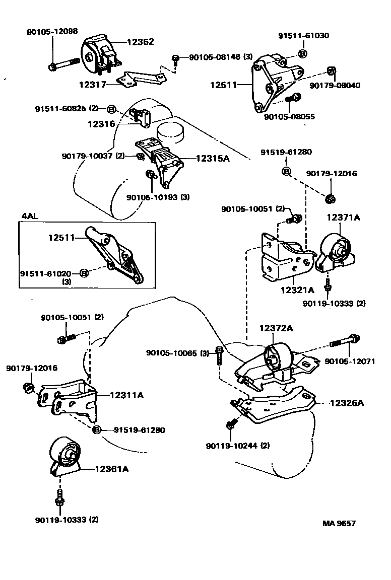 Parts diagram