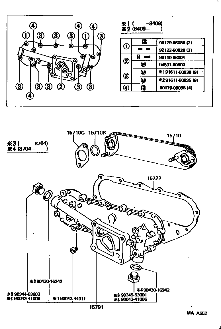Parts diagram
