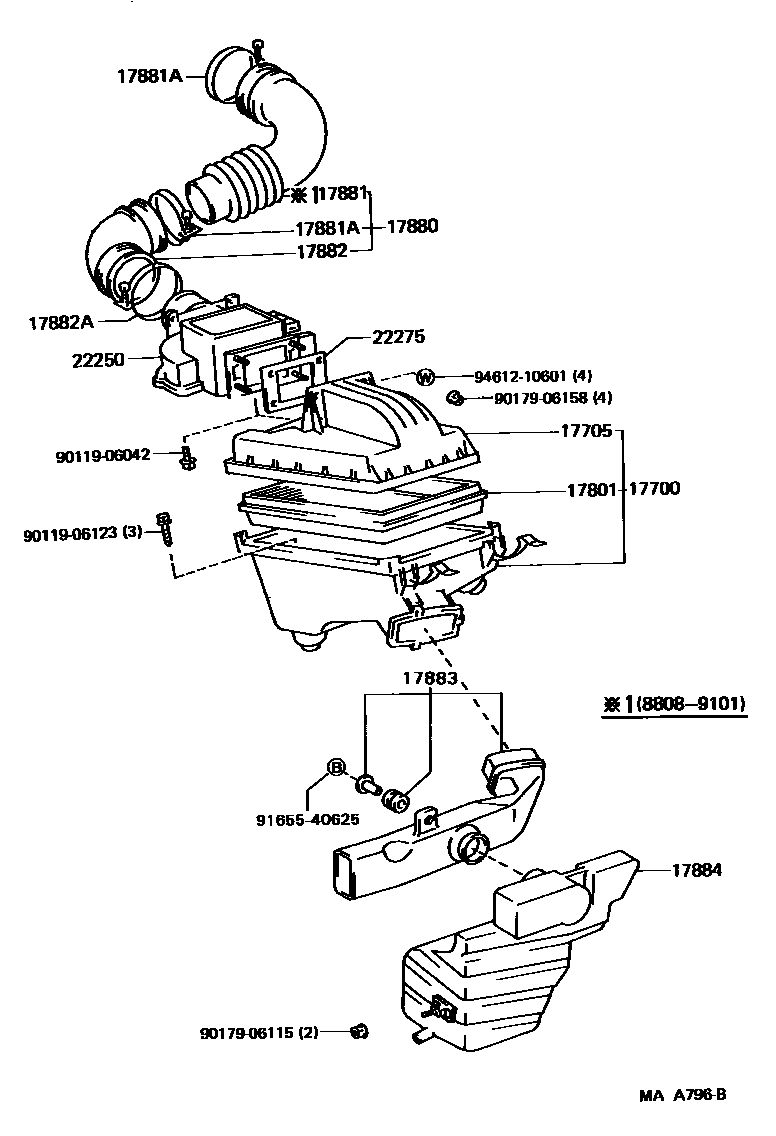 Parts diagram