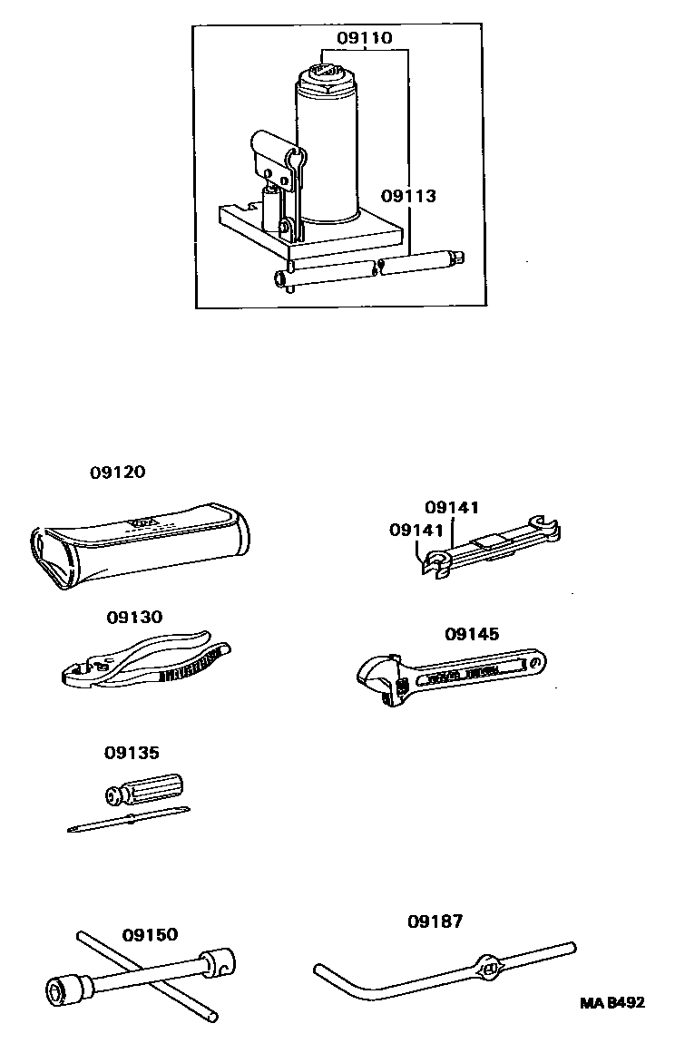 Parts diagram