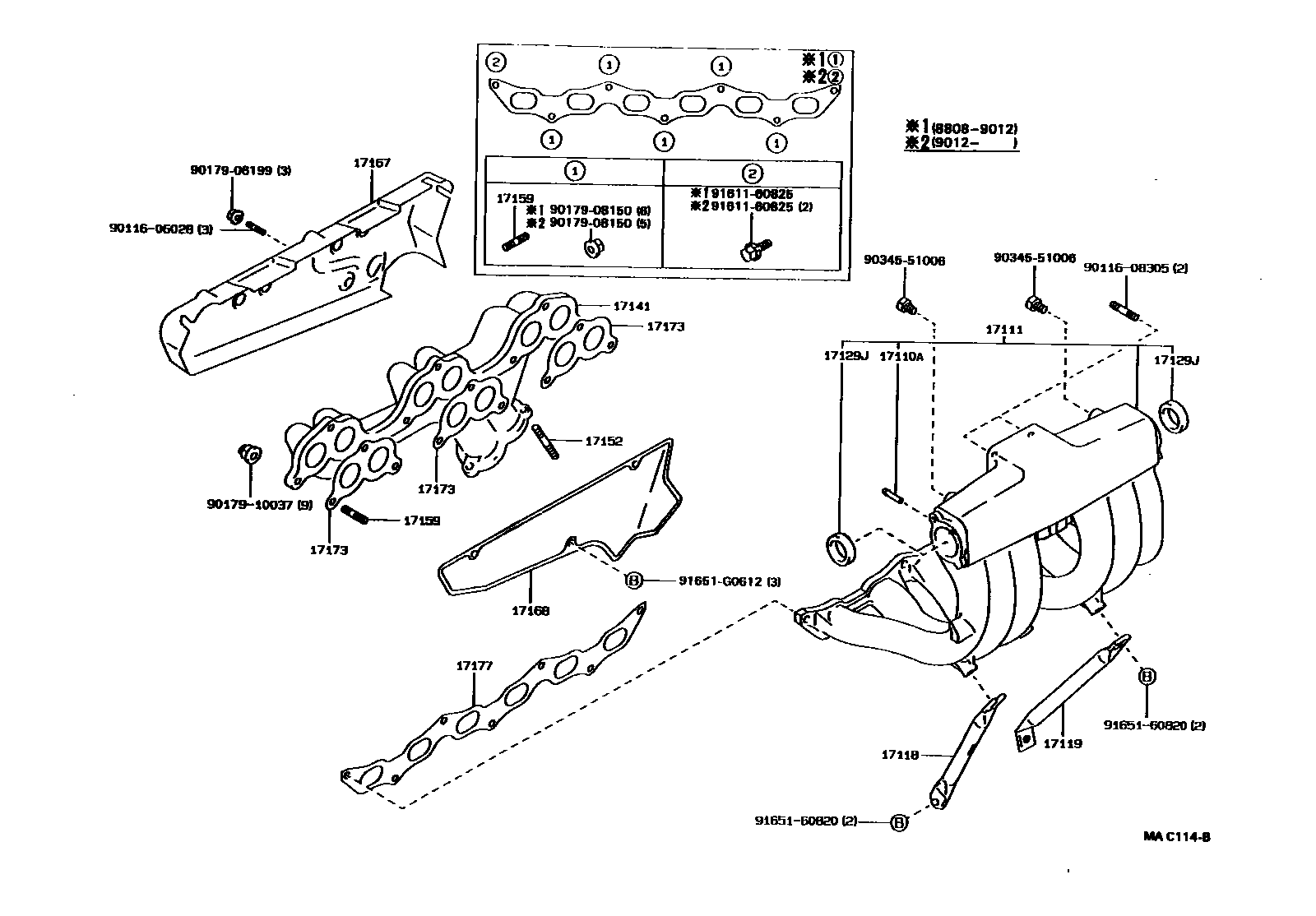 Parts diagram