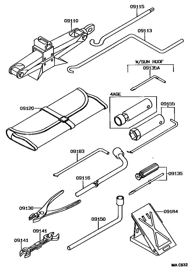 Parts diagram