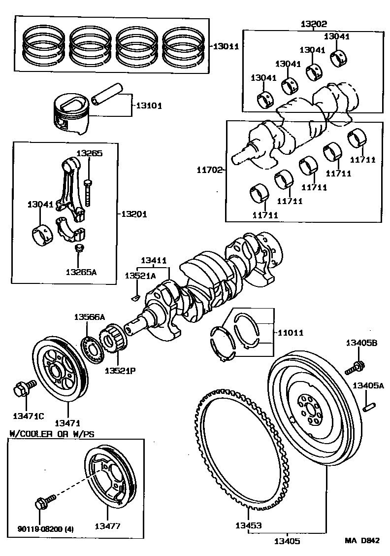 Parts diagram